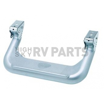 Carr Truck Step Titanium Silver Powder Coated Aluminum - 124504