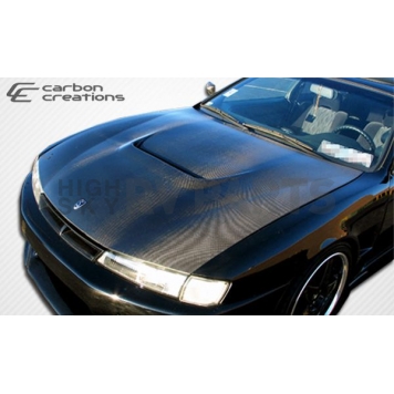 Extreme Dimensions Hood - Gloss Carbon Fiber Black - 103217-3