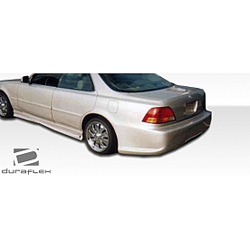 Extreme Dimensions Side Skirt - Primered Fiberglass Reinforced Plastic Black Set of 2 - 101705