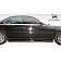 Extreme Dimensions Side Skirt - Primered Fiberglass Reinforced Plastic Black Set of 2 - 101705