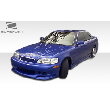Extreme Dimensions Side Skirt - Primered Fiberglass Reinforced Plastic Black Set of 2 - 101705-3