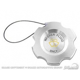 Drake Automotive Windshield Washer Reservoir Cap Aluminum - 5R3Z17632B