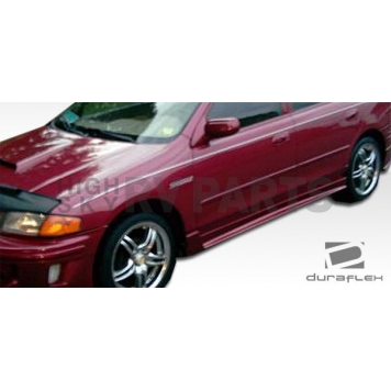 Extreme Dimensions Side Skirt - Primered Fiberglass Reinforced Plastic Black Set of 2 - 101621-2