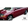 Extreme Dimensions Side Skirt - Primered Fiberglass Reinforced Plastic Black Set of 2 - 101621