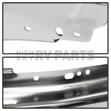 Spyder Automotive Bumper 1-Piece Design Chrome Plated - 9948473-3