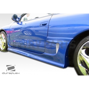Extreme Dimensions Side Skirt - Primered Fiberglass Reinforced Plastic Black Set of 2 - 101599-2
