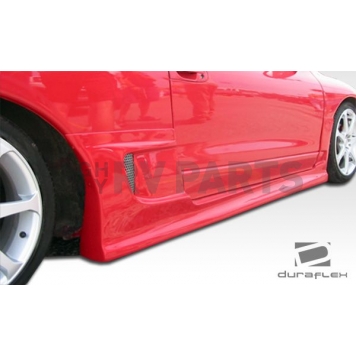 Extreme Dimensions Side Skirt - Primered Fiberglass Reinforced Plastic Black Set of 2 - 101599-3