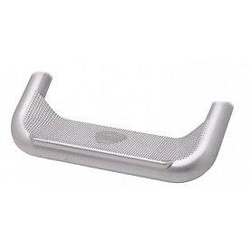 Carr Truck Step Titanium Silver Powder Coated Aluminum - 1240341