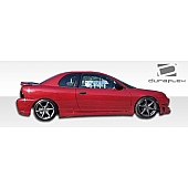 Extreme Dimensions Side Skirt - Primered Fiberglass Reinforced Plastic Black Set of 2 - 101547