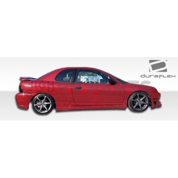 Extreme Dimensions Side Skirt - Primered Fiberglass Reinforced Plastic Black Set of 2 - 101547