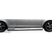 Extreme Dimensions Side Skirt - Primered Fiberglass Reinforced Plastic Black Set of 2 - 101575