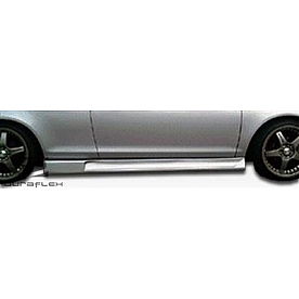 Extreme Dimensions Side Skirt - Primered Fiberglass Reinforced Plastic Black Set of 2 - 101575