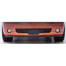 Street Scene Bumper Grille Insert Mesh Black Chrome Black Steel - 95076167