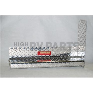 Owens Products Running Board - Box Board Aluminum Silver Diamond Plate - OC8435EX