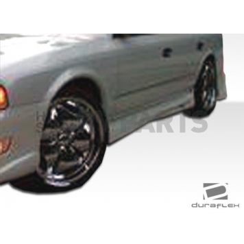 Extreme Dimensions Side Skirt - Primered Fiberglass Reinforced Plastic Black Set of 2 - 101484-3