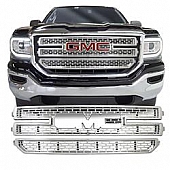 Coast To Coast Grille Insert - Chrome Plated ABS Plastic - GI141