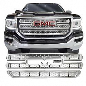 Coast To Coast Grille Insert - Chrome Plated ABS Plastic - GI141