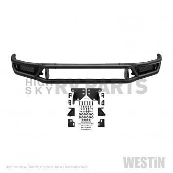 Westin Automotive Bumper Outlaw 1-Piece Design Steel Black - 5861005-3