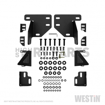 Westin Automotive Bumper Outlaw 1-Piece Design Steel Black - 5861005-4