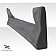Extreme Dimensions Side Skirt - Primered Fiberglass Reinforced Plastic Black Set of 2 - 103541