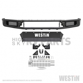 Westin Automotive Bumper Outlaw 1-Piece Design Steel Black - 5861215-3