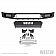 Westin Automotive Bumper Outlaw 1-Piece Design Steel Black - 5861215