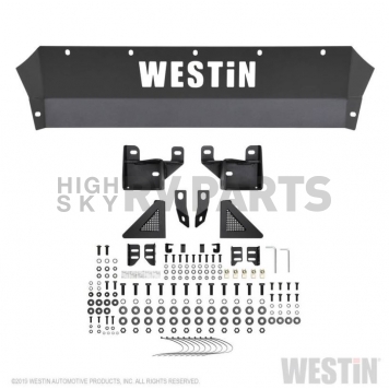 Westin Automotive Bumper Outlaw 1-Piece Design Steel Black - 5861215-4