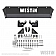 Westin Automotive Bumper Outlaw 1-Piece Design Steel Black - 5861215