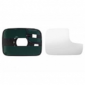 Xtune Exterior Mirror Glass OEM Manual Single - 9934179