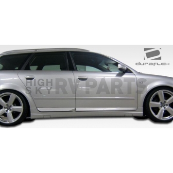 Extreme Dimensions Side Skirt - Primered Fiberglass Reinforced Plastic Black Set of 2 - 103224-4