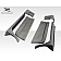 Extreme Dimensions Side Skirt - Primered Fiberglass Reinforced Plastic Black Set of 6 - 103442