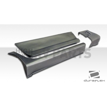 Extreme Dimensions Side Skirt - Primered Fiberglass Reinforced Plastic Black Set of 6 - 103442-3