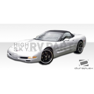 Extreme Dimensions Side Skirt - Primered Fiberglass Reinforced Plastic Black Set of 6 - 103442-8