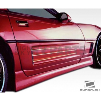 Extreme Dimensions Side Skirt - Primered Fiberglass Reinforced Plastic Black Set of 2 - 103451-2