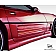 Extreme Dimensions Side Skirt - Primered Fiberglass Reinforced Plastic Black Set of 2 - 103451