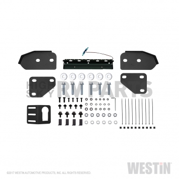 Westin Automotive Bumper Outlaw 1-Piece Design Steel Black - 5881015-4