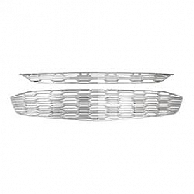 Coast To Coast Grille Insert - Chrome Plated ABS Plastic - GI144