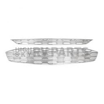 Coast To Coast Grille Insert - Chrome Plated ABS Plastic - GI144