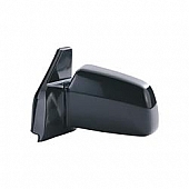 K-Source Exterior Mirror Manual OEM Black Single - 69004S