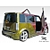 Extreme Dimensions Side Skirt - Primered Fiberglass Reinforced Plastic Black Set of 2 - 103318
