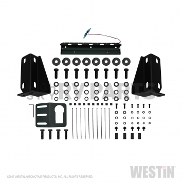 Westin Automotive Bumper Outlaw 1-Piece Design Steel Black - 5881025-4