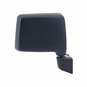 K-Source Exterior Mirror Manual OEM Black Single - 69005S