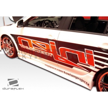 Extreme Dimensions Side Skirt - Primered Fiberglass Reinforced Plastic Black Set of 2 - 103943-1