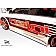 Extreme Dimensions Side Skirt - Primered Fiberglass Reinforced Plastic Black Set of 2 - 103943
