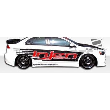 Extreme Dimensions Side Skirt - Primered Fiberglass Reinforced Plastic Black Set of 2 - 103943-2