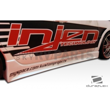 Extreme Dimensions Side Skirt - Primered Fiberglass Reinforced Plastic Black Set of 2 - 103943-5