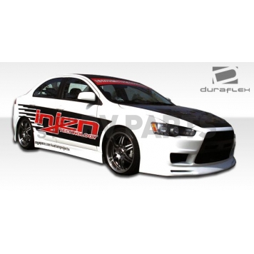 Extreme Dimensions Side Skirt - Primered Fiberglass Reinforced Plastic Black Set of 2 - 103943-7
