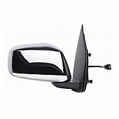 K-Source Exterior Mirror Electric OEM Silver Single - 68033N