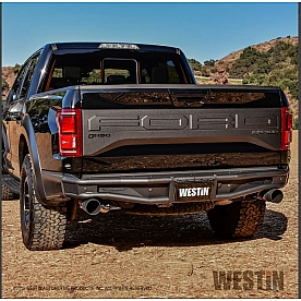Westin Automotive Bumper Outlaw 1-Piece Design Steel Black - 5881075