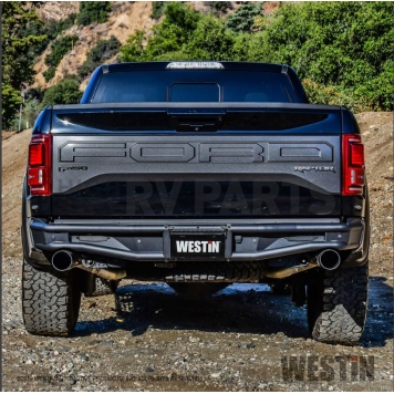 Westin Automotive Bumper Outlaw 1-Piece Design Steel Black - 5881075-2